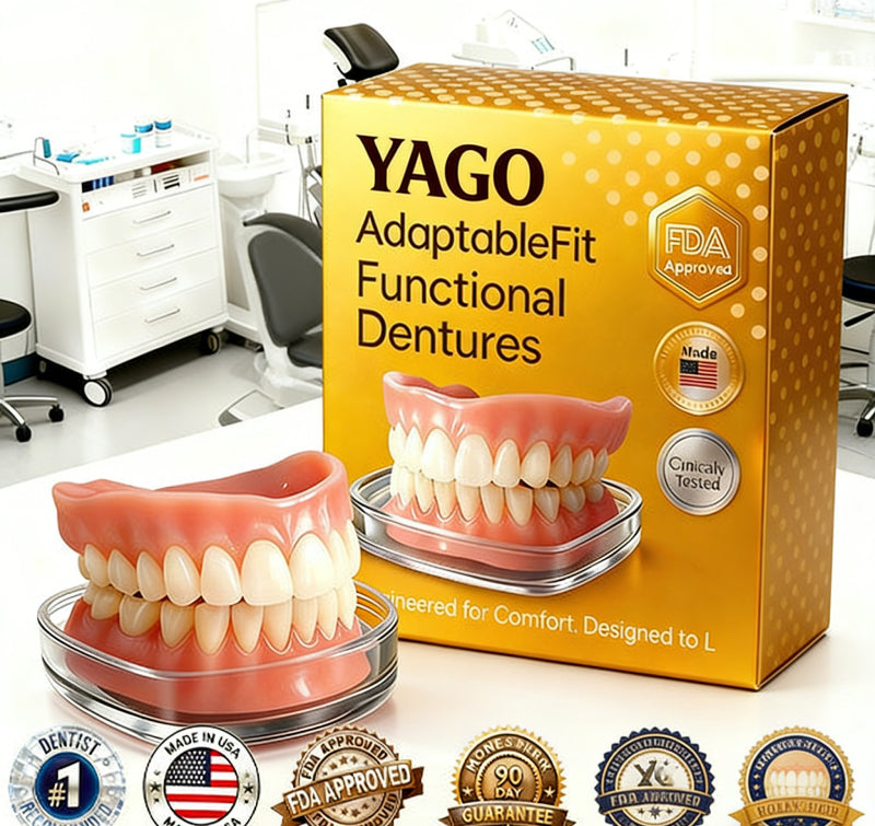 🦷Automatically Perfect Fit / The Smart Denture That Remembers Your Mouth