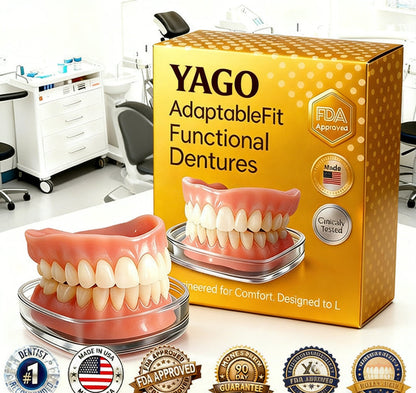 🦷Automatically Perfect Fit / The Smart Denture That Remembers Your Mouth