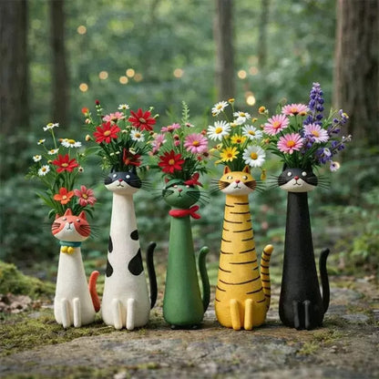 🔥Last Day 50% OFF - 🐶🐱Handcrafted Quirky Dog And Cat Vase