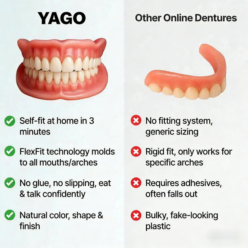 🦷Automatically Perfect Fit / The Smart Denture That Remembers Your Mouth