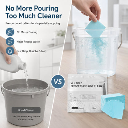 🔥LAST DAY 50% OFF -100-Piece Multi-Surface Floor Cleaning Tablets